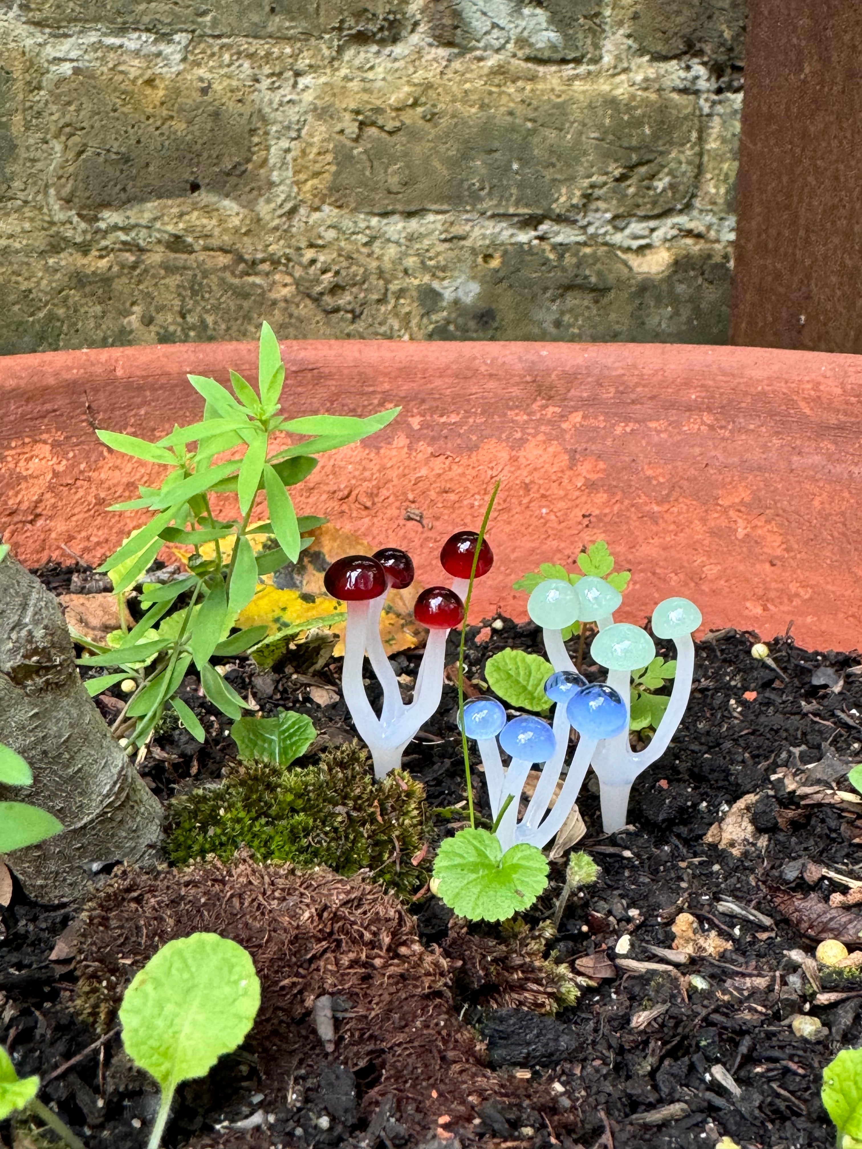 Mushroom Plant Stakes