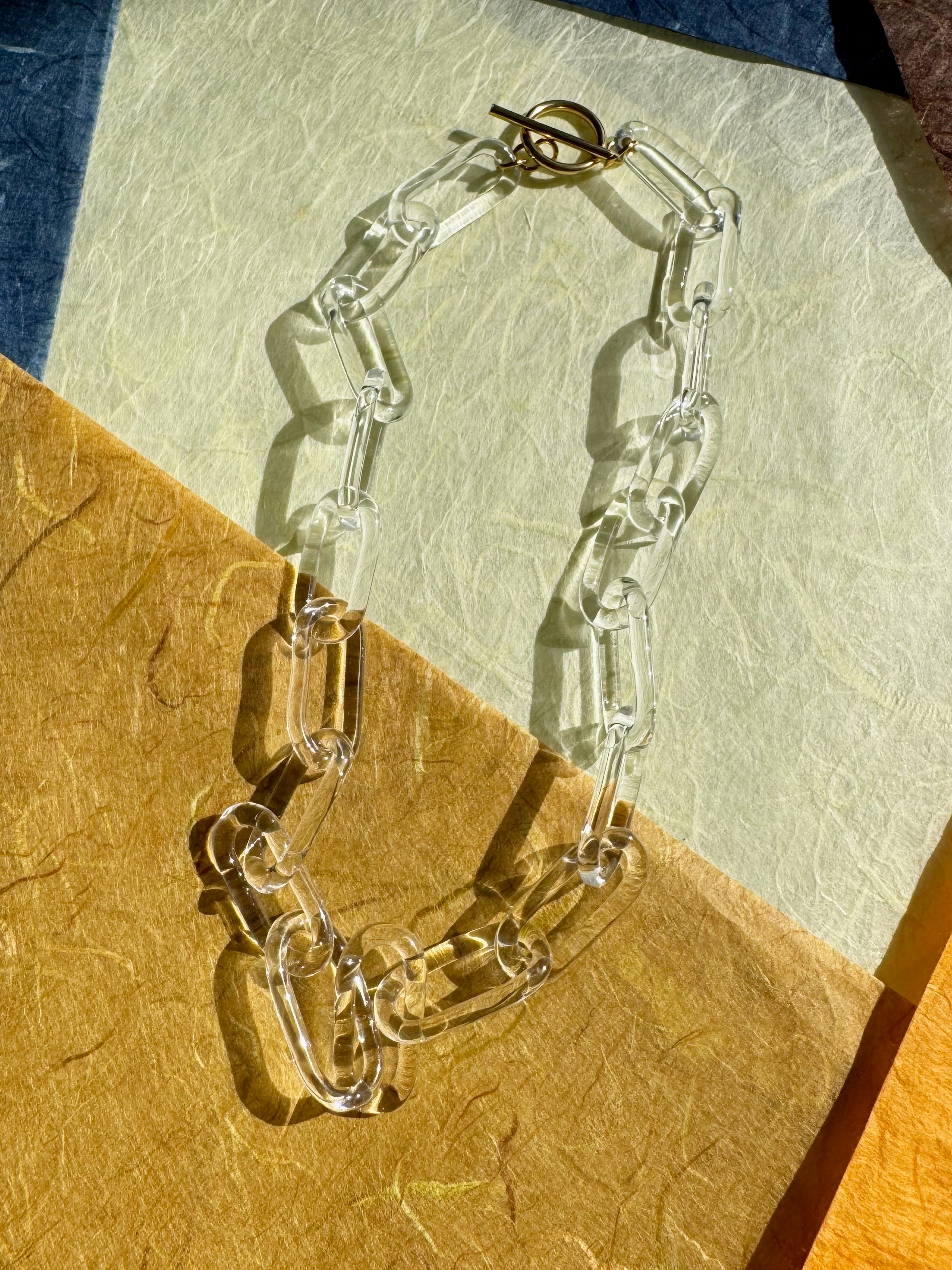 Clear Glass Chain