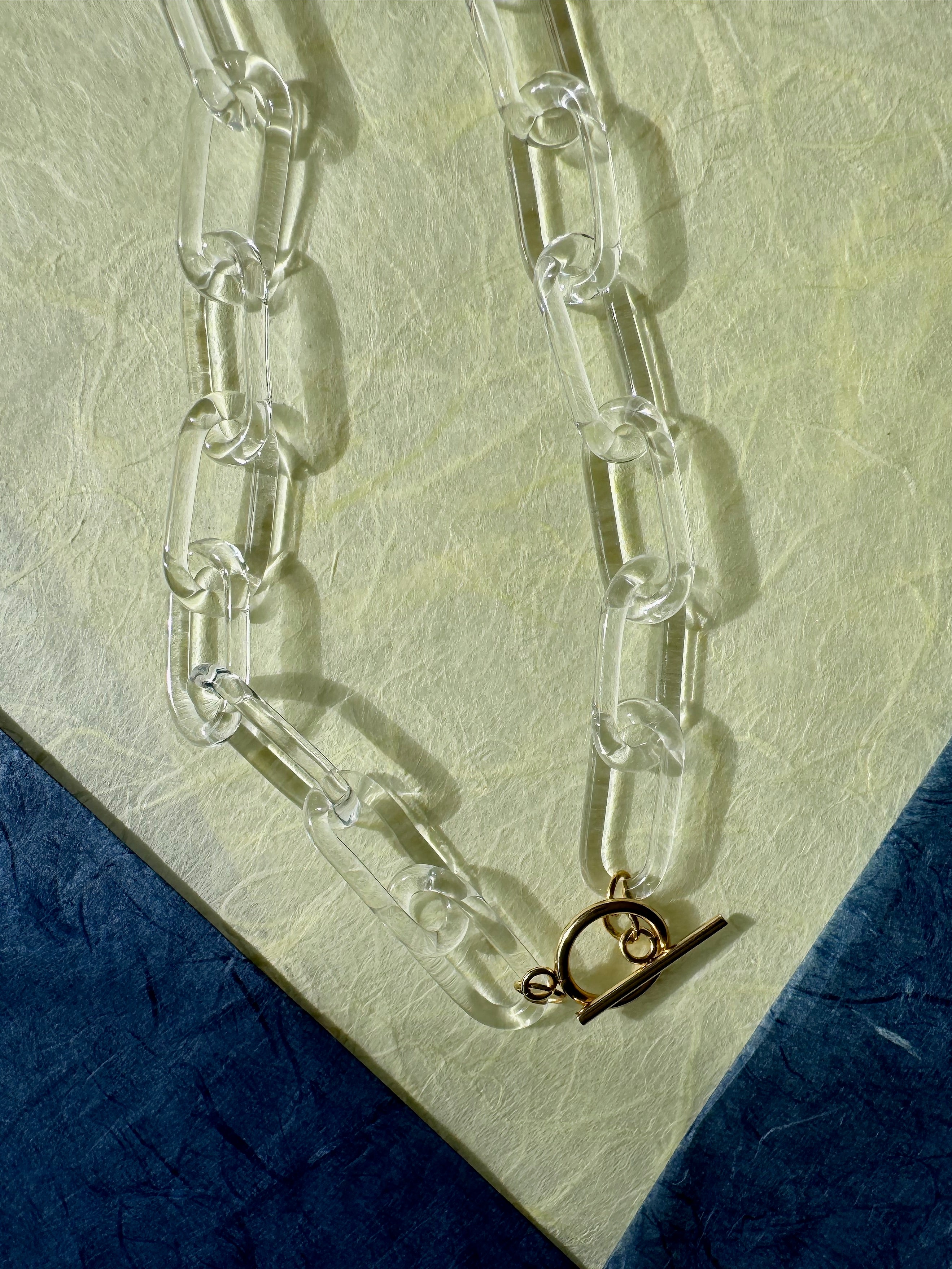 Clear Glass Chain